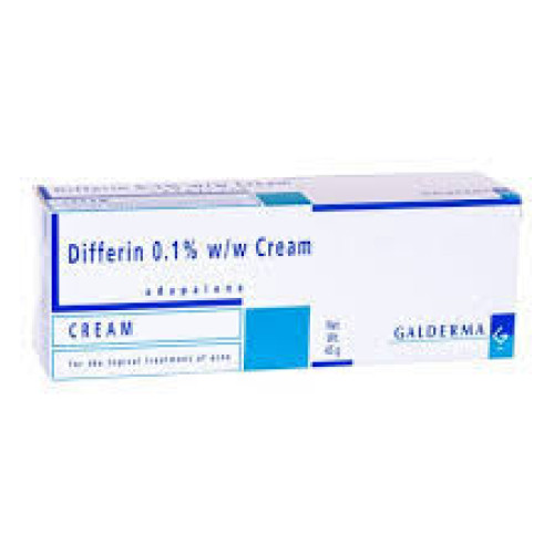 Differin 0.1%w/w Cream 45g